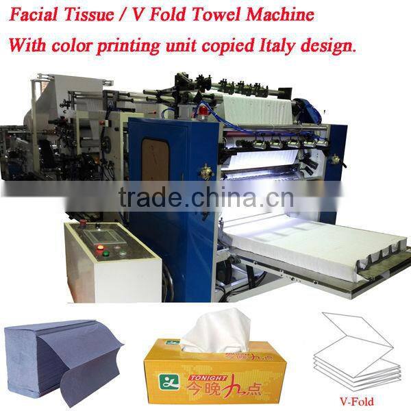 Italy Design Embossing Laminating Printing High Speed Automatic Paper Tissue Converters