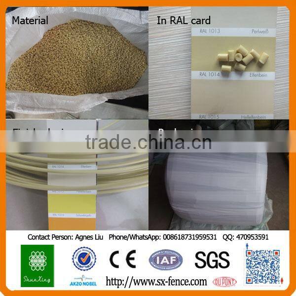 Anping Factory Direct PVC Coated Gi Wire, pvc coated iron wire