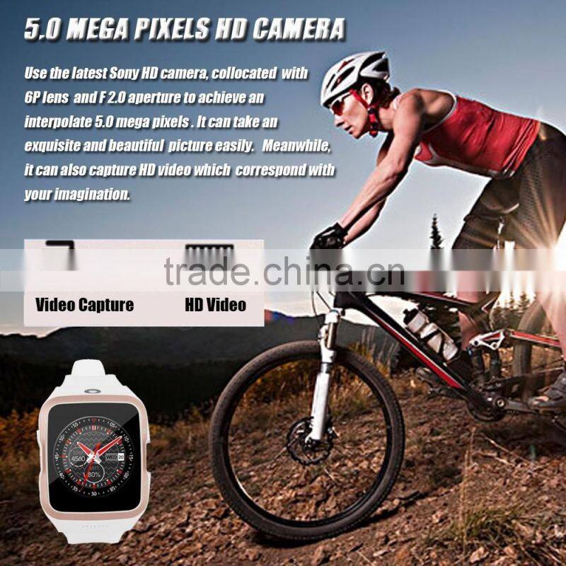 New Arrival Android Smart Watch with GPS with 3G SIM card slot WIFI Bluetooth