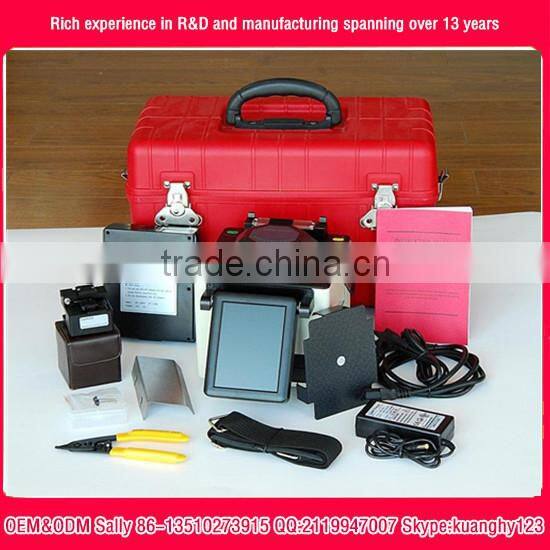 single optical fiber fusion splicer dvp-730/FSM-70S /FSM-80S/ COMWAY C10/TYPE-81C English Language fiber optic fusion splicer