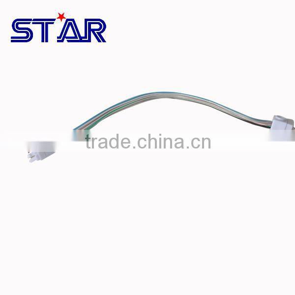 RGB SMD5050 72led/meter Aluminium 12v LED Rigid Bar Light with CLEAR cover