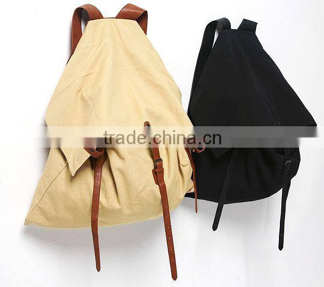 New Customized Canvas Sports Backpack Outdoor Travel Bag