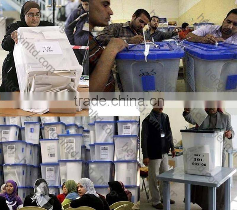 Plastic Ballot Box/White Ballot Box