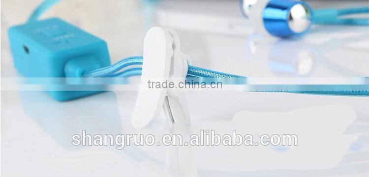Best selling universal multi-color glowing In-Ear led headset with flashing laser