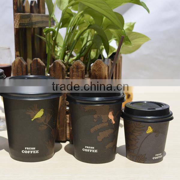 2015 new arrive paper coffee carton cup