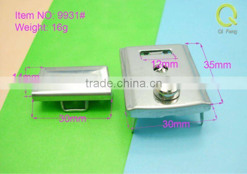 qifeng fashion hardware bag iron briefcase lock 9931#