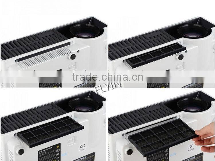 2015 Brand New home cinema use HDMI USB VGA Portable 2800 lumens LCD Led projector