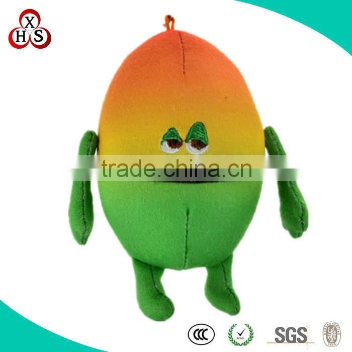 Hot Sale Kids Gift Stuffed Plush Soft Giraffe Keychain For Baby Gift