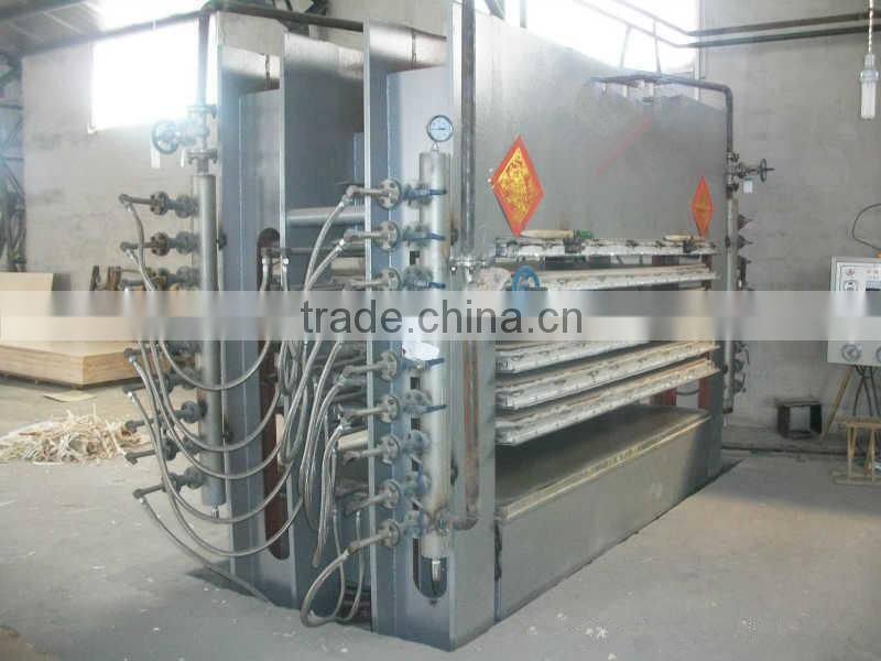 Woodworking hydraulic cold press