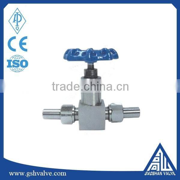stainless steel male or female needle globe valve