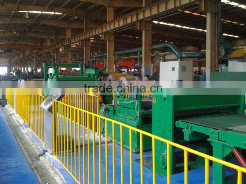 plate decoiling flattening shearing machine