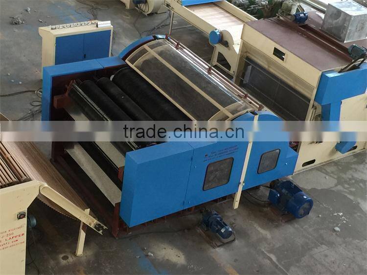 NEW TYPE HFJ-18 NONWOVEN DOUBLE CYLINDER DOUBLE DOFFER NEEDLED WADDING CARDING MACHINE