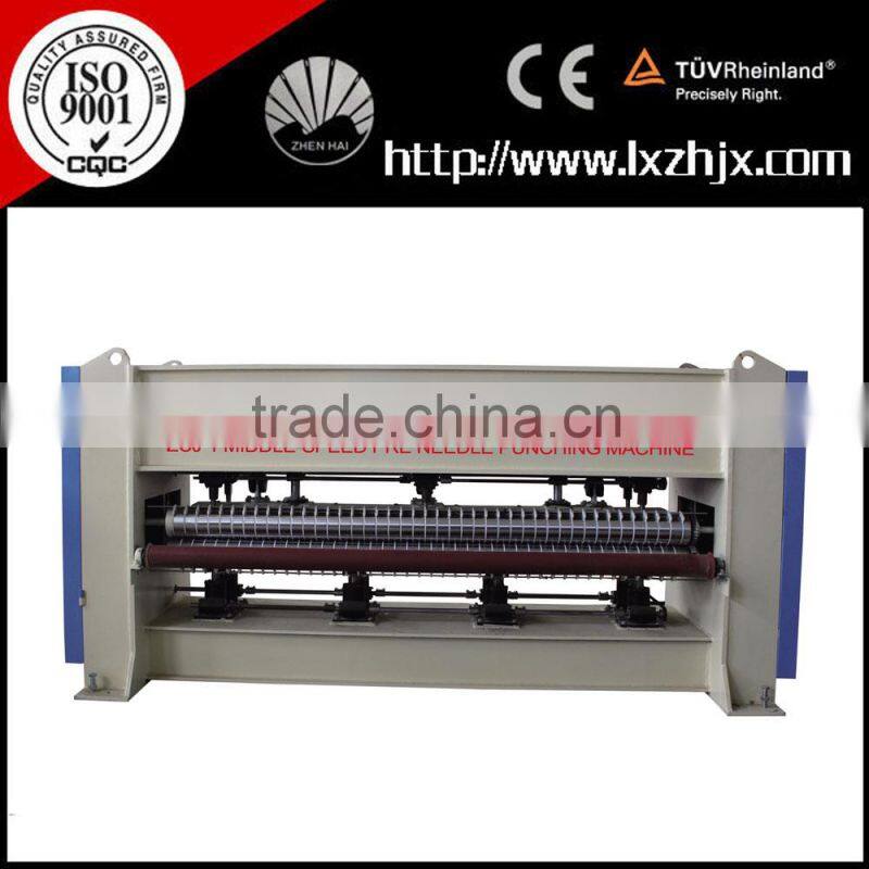 Nonwoven needle punching felt making machine