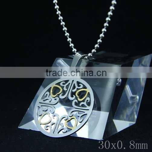 stainless steel window plate pendants hot selling