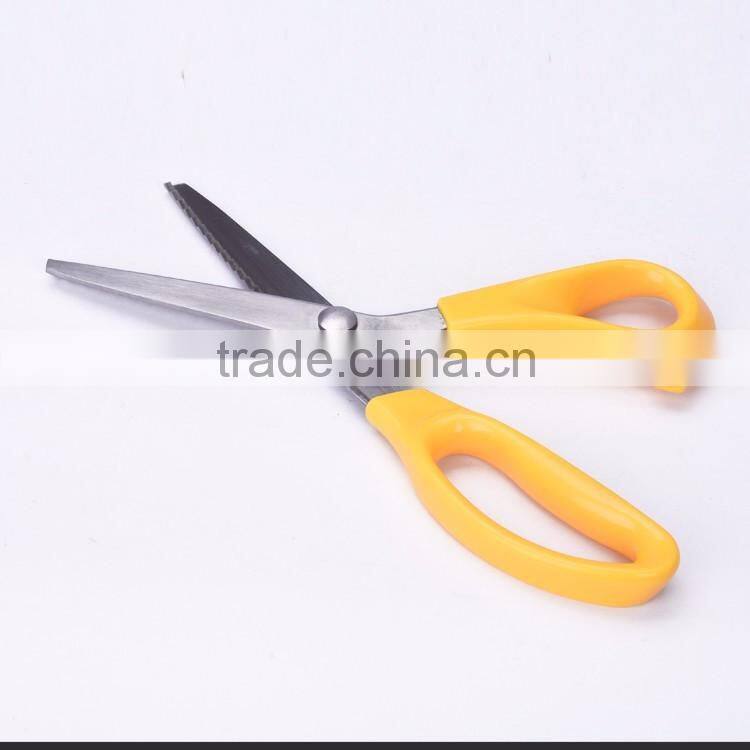 S45.2049-2016 New design high grade quality 9-1/2 pinking shears with colorful PP handle