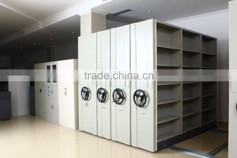 metal mobile archive shelving cabinet for efficient archive lstorage