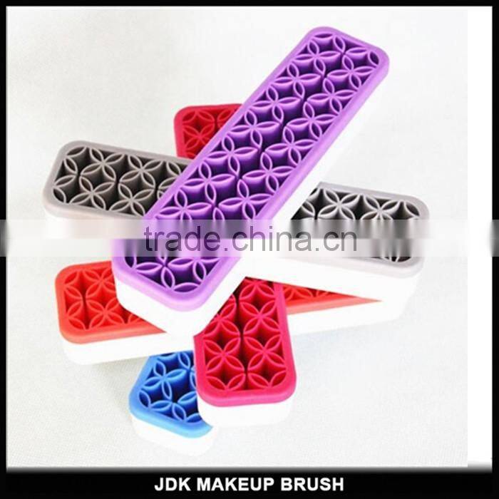 Silicone cosmetic accessories organizer Silicone makeup tool Storage