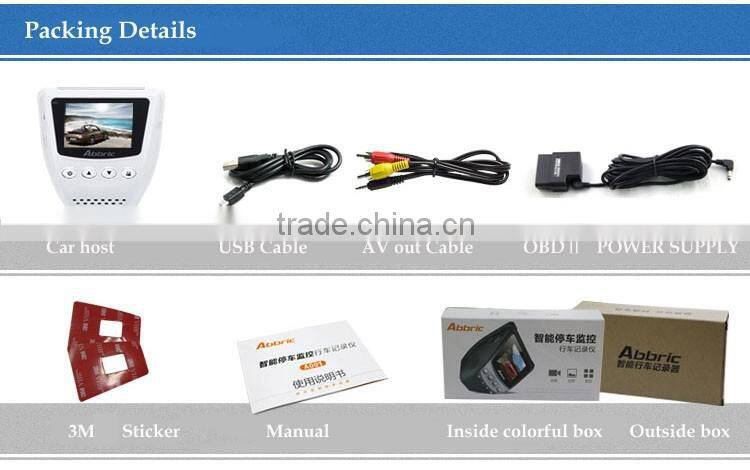 170 wide angle fisheye len car dvr camera 1080p car blackbox dashcam 902b