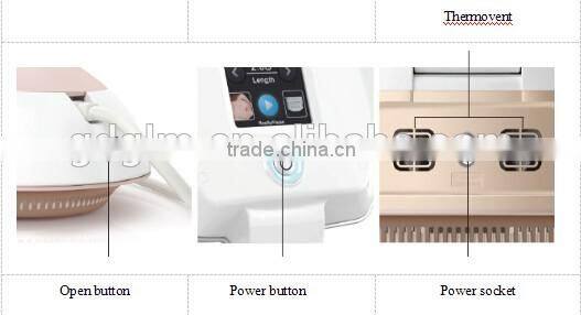 beauty equipment Anti-wrinkle Machine face lifting hifu free shipping
