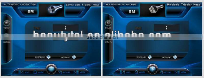 Affordable skin care 3in1 5MHZ tripolar multipolar rf beauty devices