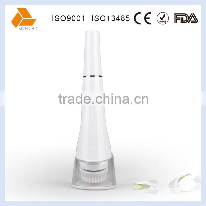 Electric face scrubber facial cleaning brush