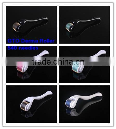 2014 manufactuer GTO 540 Stainless steel 0.2-3.0mm derma roller