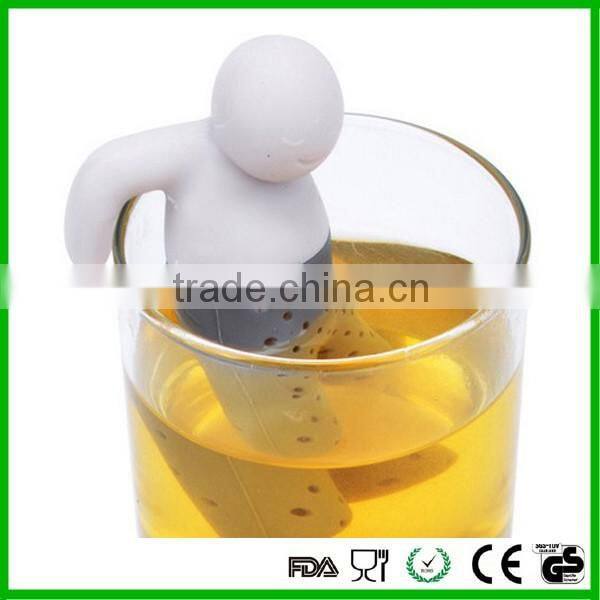 Food quality infusers silicone tea bag holder strainer