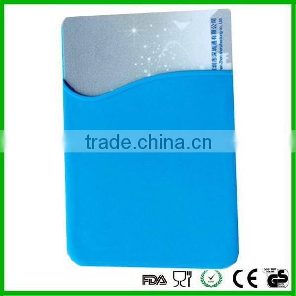 silicone stick wallets for phone