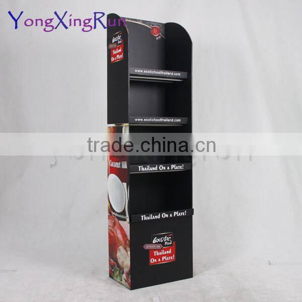 cardboard floor display