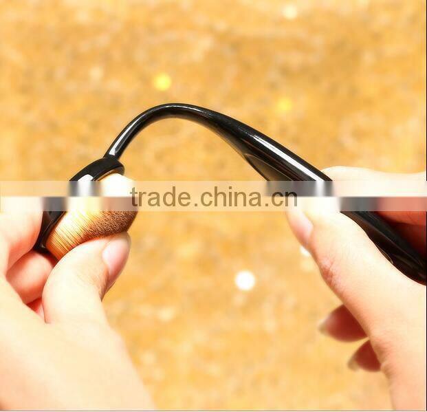 OEM Factory Naked Makeup Foundation Brush Your Own Brand Brush For Makeup Multi-Function Oval Toothbrush Makeup Brushes