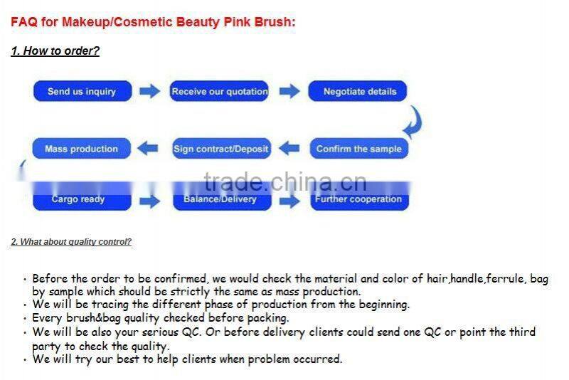 2016 hot sale small compact eyeshadow brush