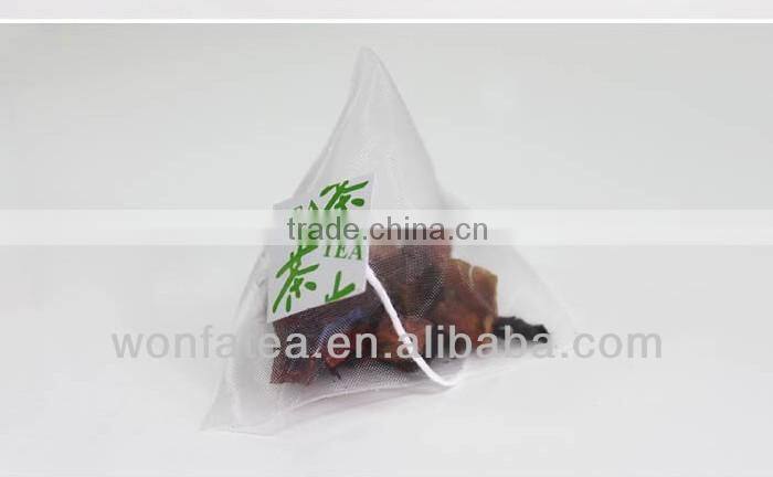 Nylon pyramid tea bag & triangle tea bag