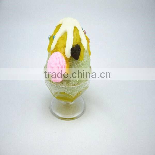 The simulation ice cream pendant / Fake ice cream cup handbags accessories