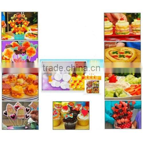 CHEF Fruit Cutter Food DECORATOR CAKE SHAPE CREATOR Pop AS SEEN ON TV