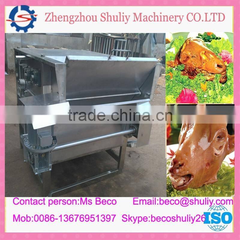 stainless steel goat sheep head dehairing machine 008613676951397