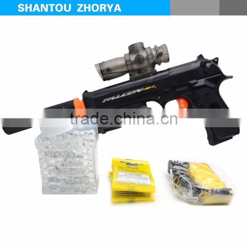 Zhorya high quality cool black BO water bullet gun toy