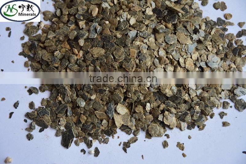 Golden raw vermiculite with low price per ton