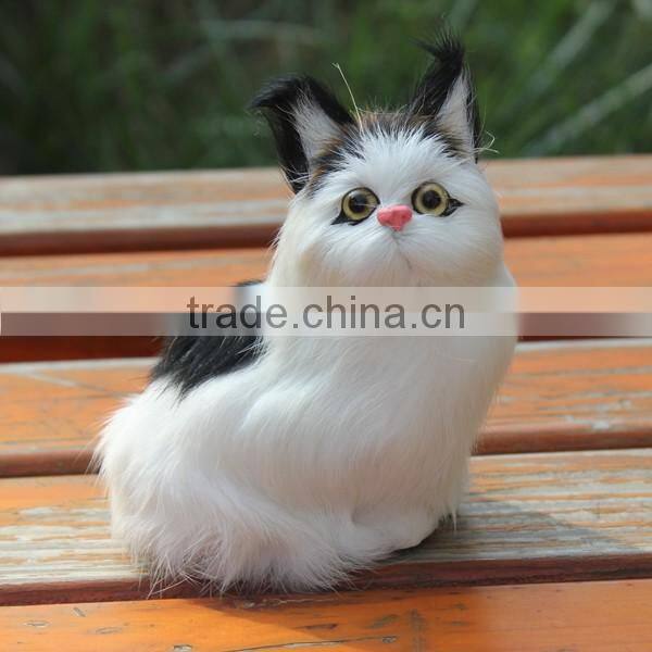 unstuffed plastic little animals snoring plush pets cats toys sisal