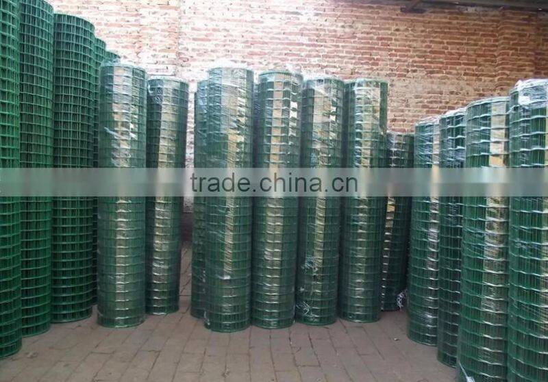 green pvc coated welded holland wire mesh