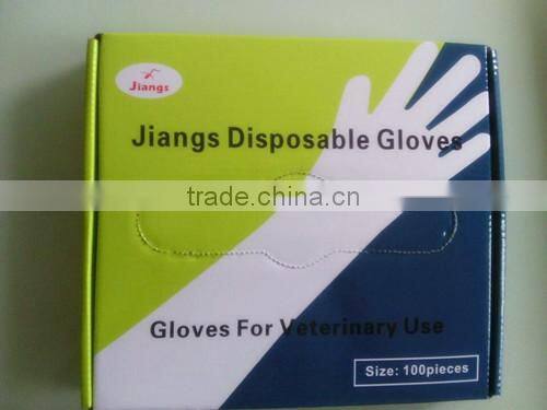 Jiangs Soft and elastic disposable transparent gloves