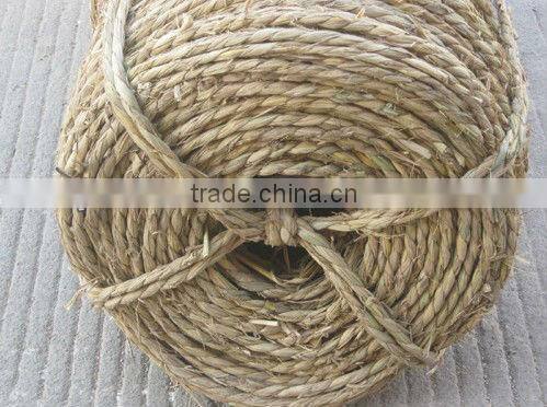 manual rice stalk straw rope spinning machine