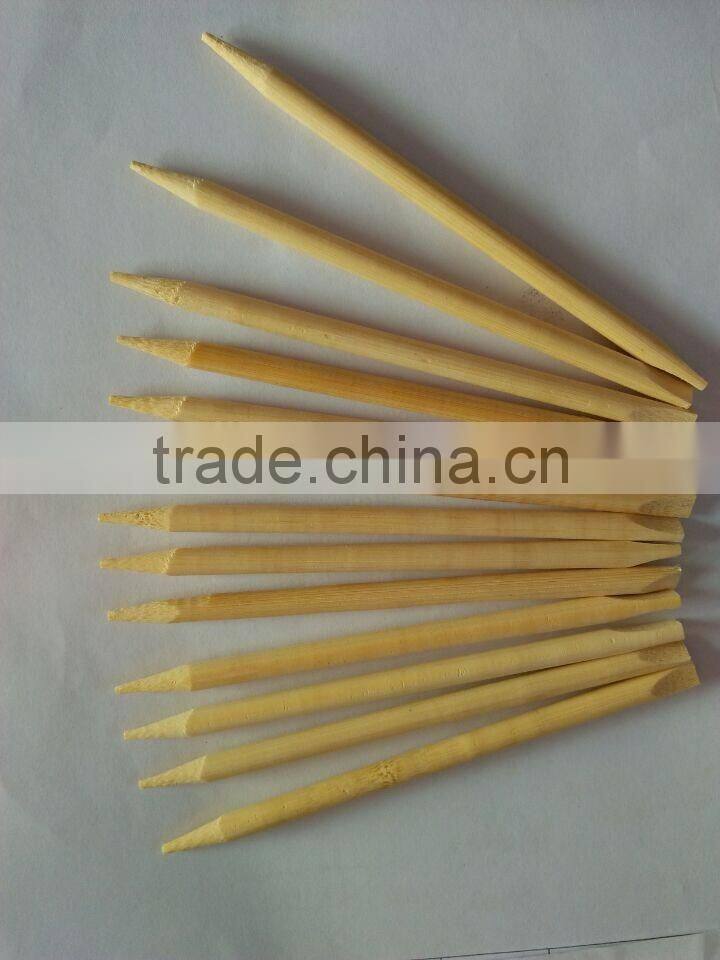 WY-205 Factory direct safe round and square heart-shaped dry food bamboo sticks