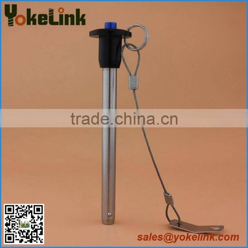 High quality stainless steel quick release pin with lanyard