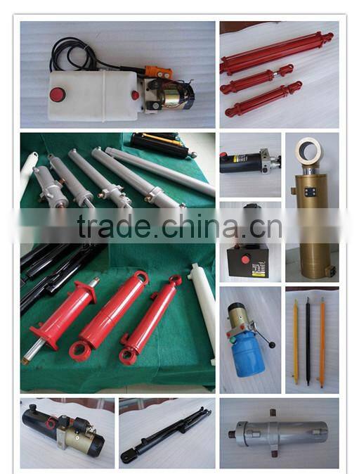 nonstandard customized cross tube small double acting welded hydraulic cylinders
