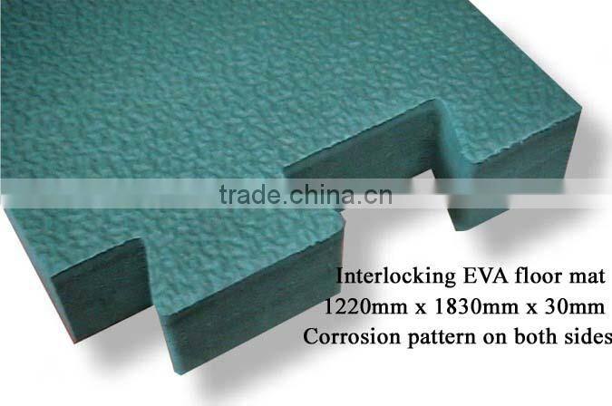 30mm Interlocking EVA Stall Mat with Corrosion Surface