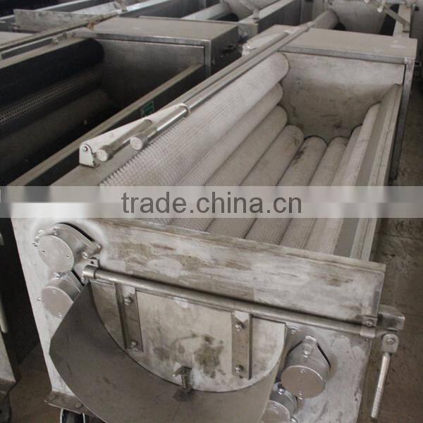 Newest hot sale good quality multi-function brush automatic potato washing machine
