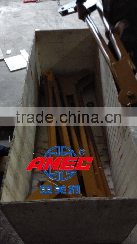 AMEC 1000kgs construction mini portable crane small crane with diesel engine
