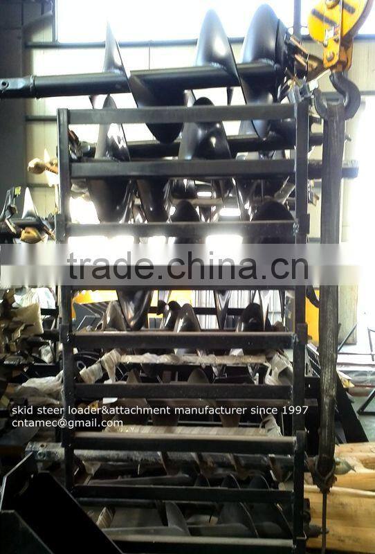skid steer loader attachment ,auger