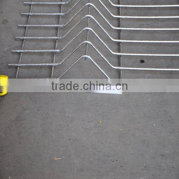 PVC coated hot dipped galvanized nylofor 3d welded wire mesh fence panels