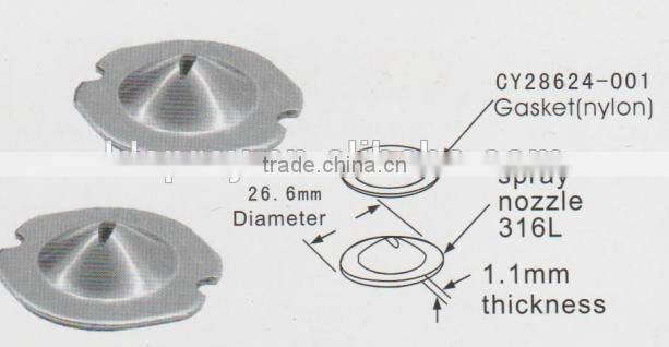 CCTC series 316SS Disc flat fan nozzle